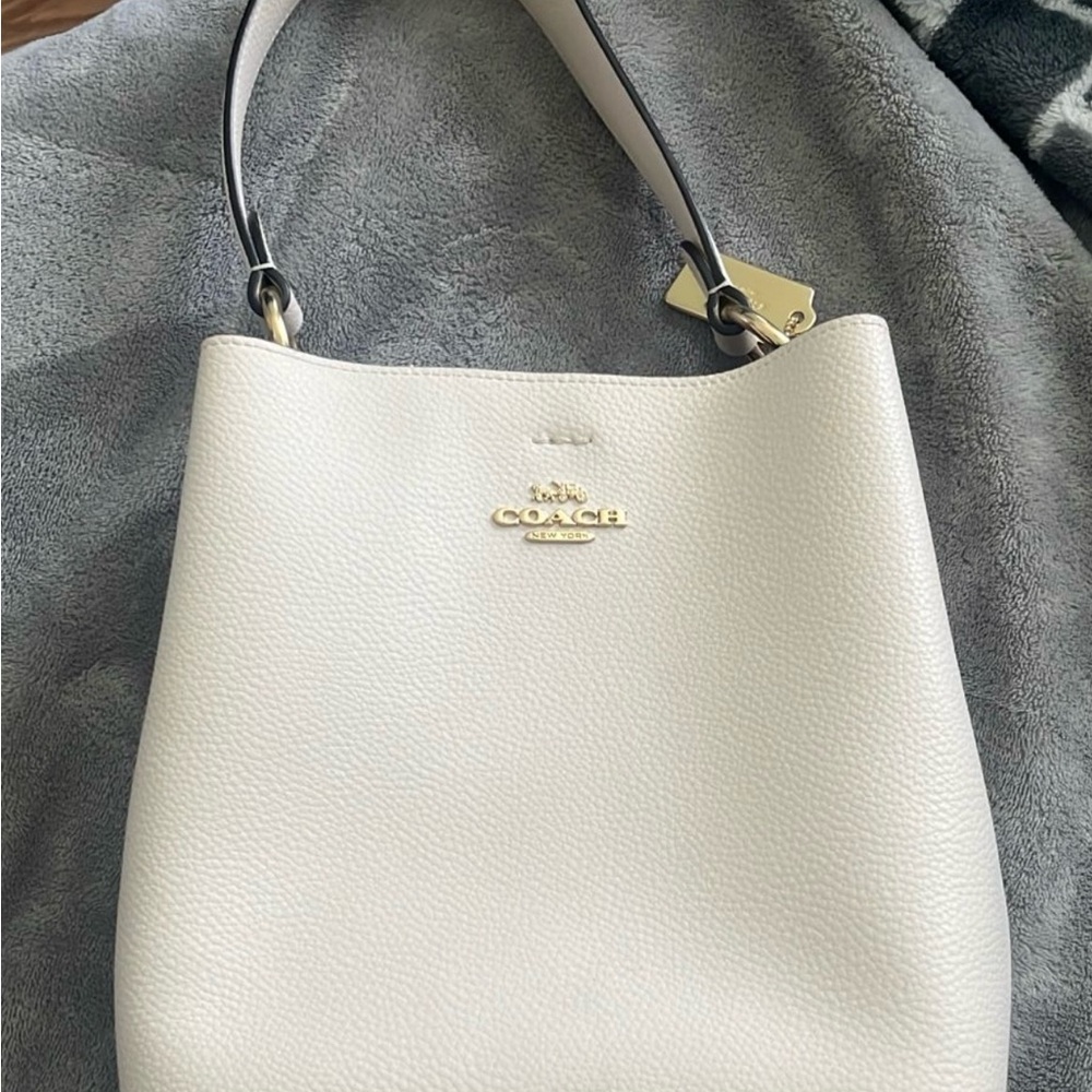 Coach White Leather Women's Bag